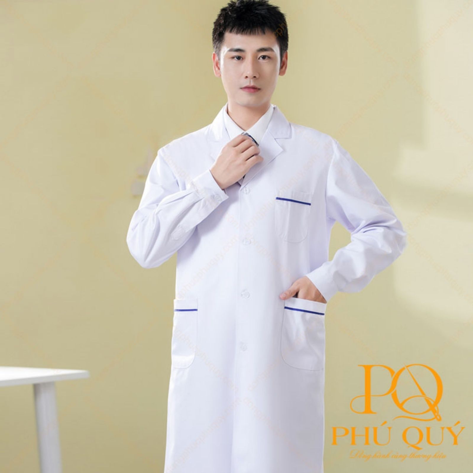 đồng phục bác sĩ bệnh viện chuyên khoa thẩm mỹ