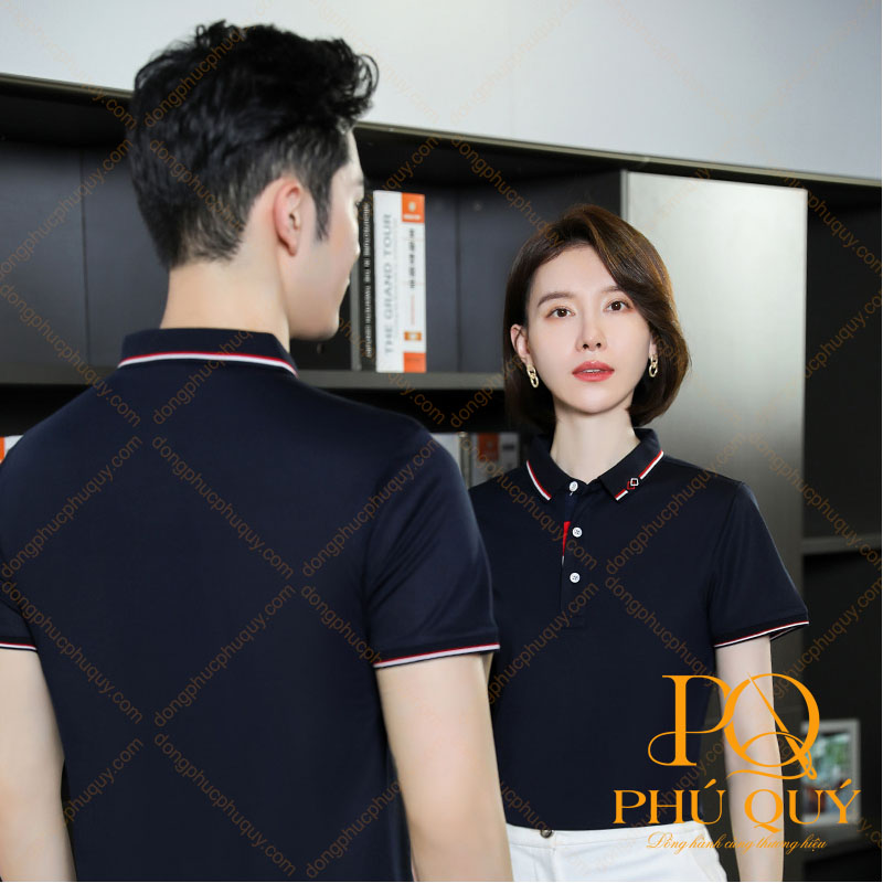 Đồng phục áo thun cổ bẻ tại Phú Quý