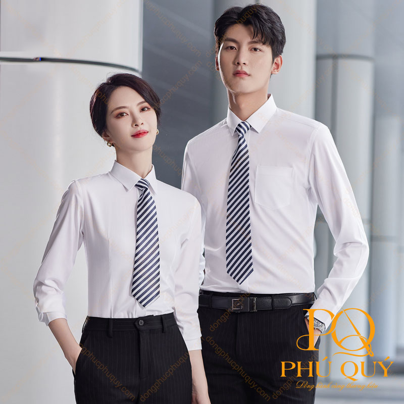 Mẫu áo đồng phục công sở