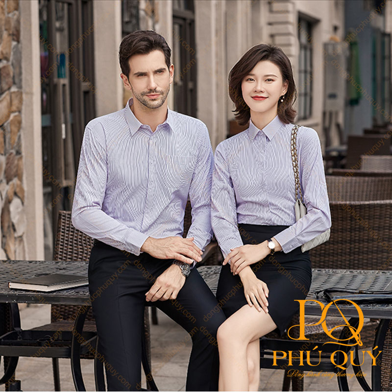 Áo sơ mi tay dài công sở