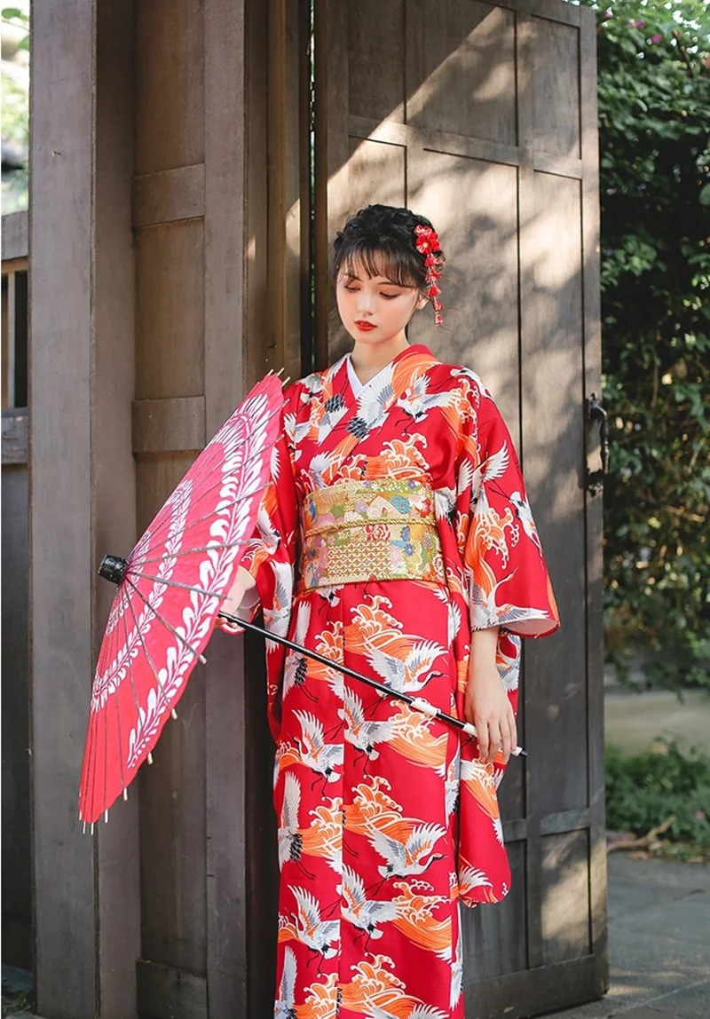 Đồng Phục Phục Vụ Nhà Hàng Nhật Bản Kimono