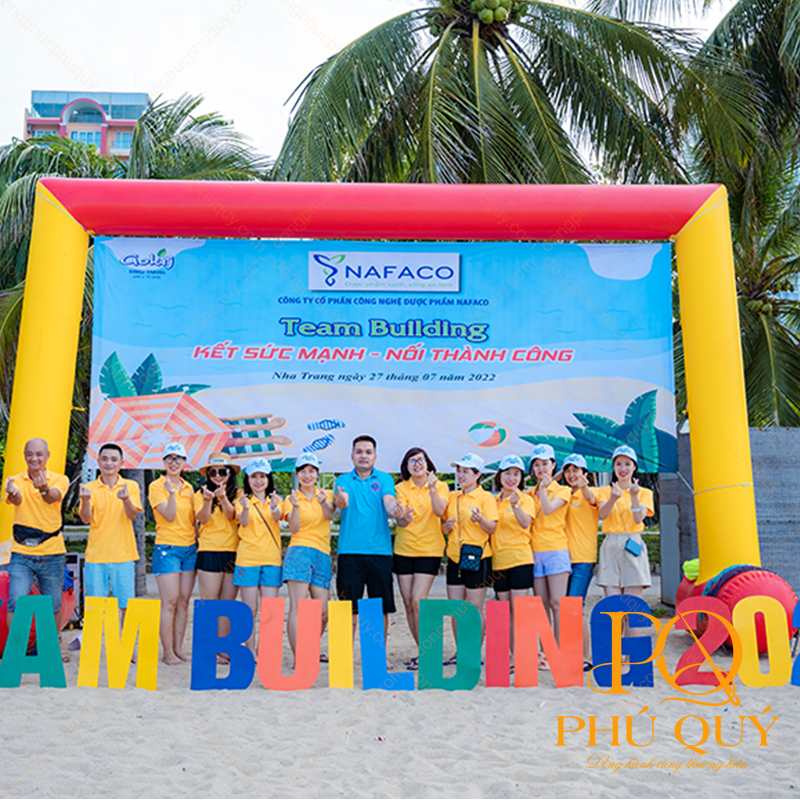 Đồng phục team building tại Phú Quý