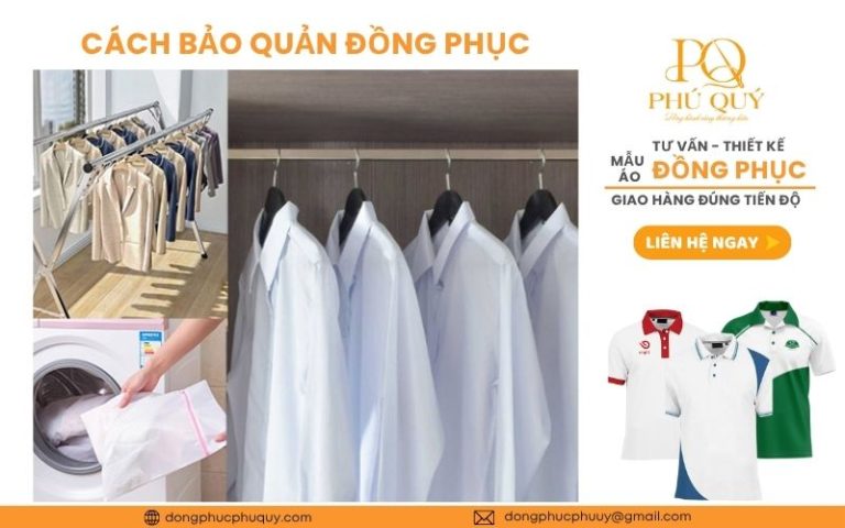 Hướng dẫn bảo quản áo đồng phục đúng cách, chuẩn không cần chỉnh