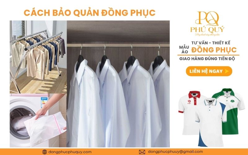 Hướng dẫn bảo quản áo đồng phục đúng cách, chuẩn không cần chỉnh