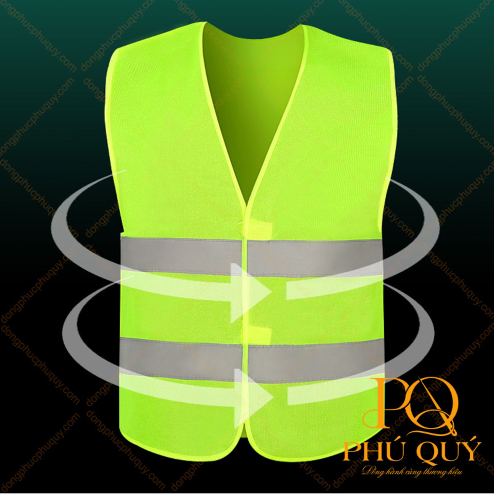 Mẫu áo phản quang cho kỹ sư chất vải lưới