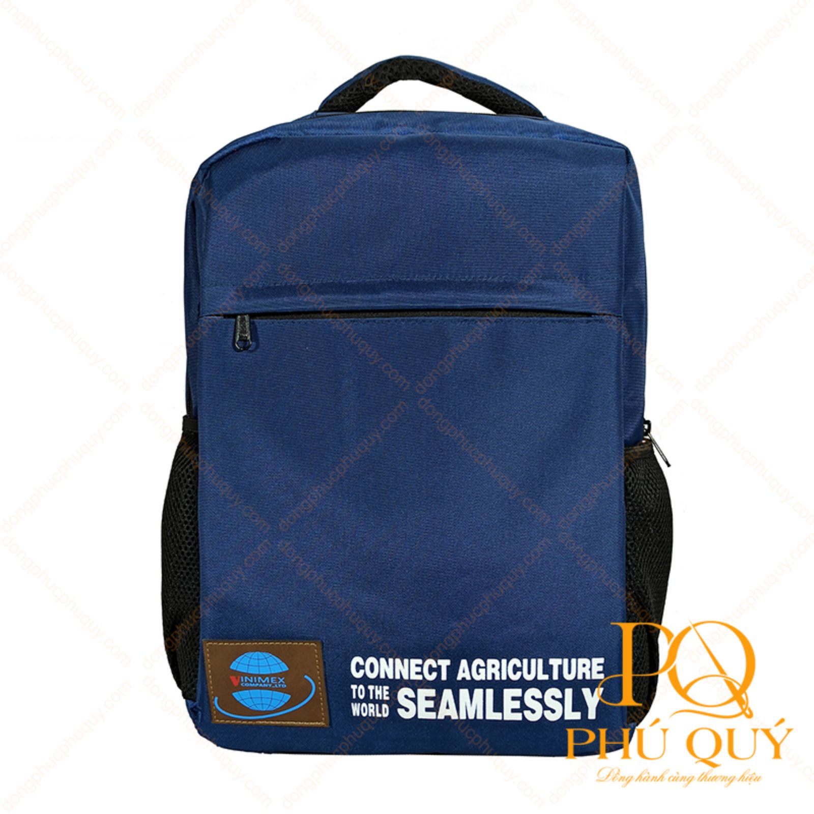 Mẫu may balo quảng cáo chất vải cao cấp