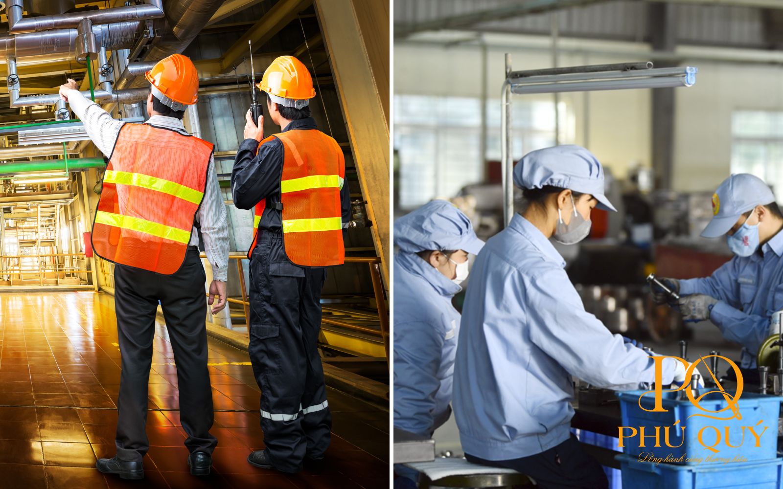 So sánh đồng phục kỹ sư và đồng phục công nhân