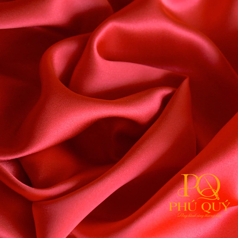 Vải lụa may váy công sở