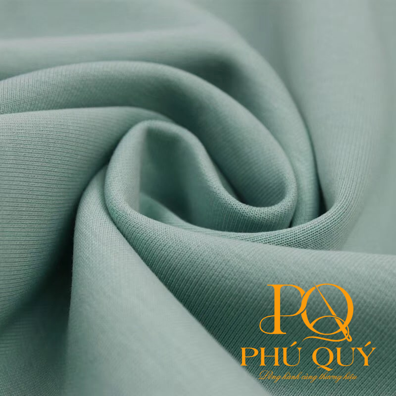 Vải thun 100% cotton tại Đồng phục Phú Quý
