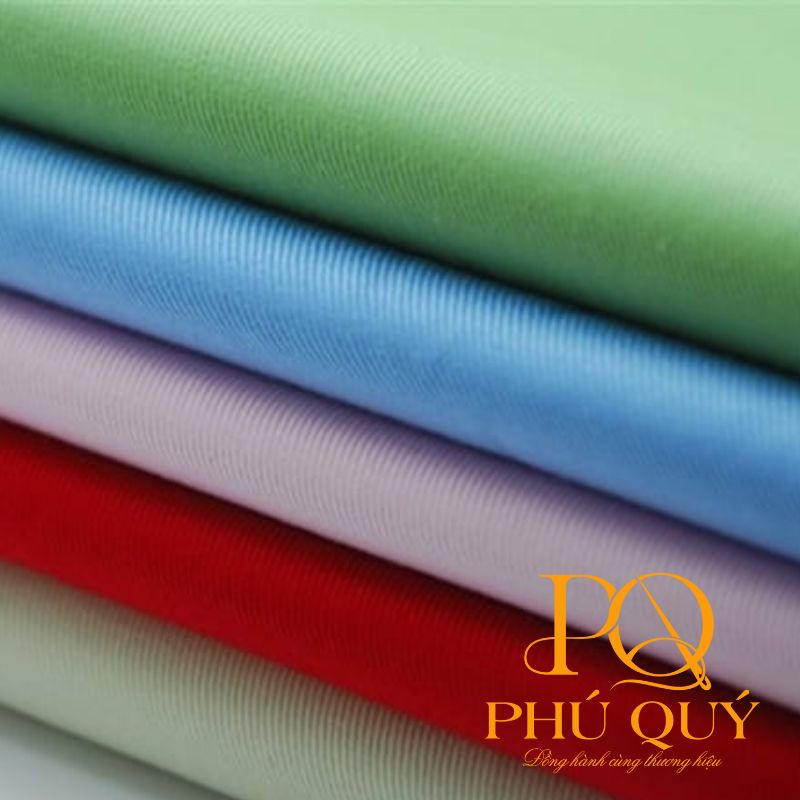 Vải thun CVC may áo thun tại Phú Quý