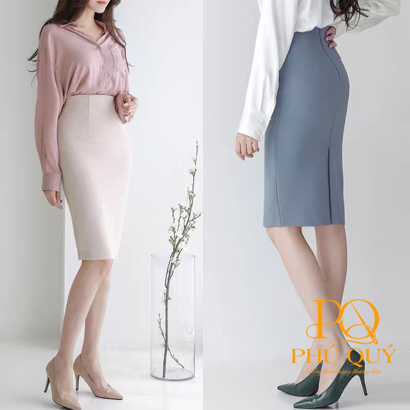 Chân váy bút chì công sở