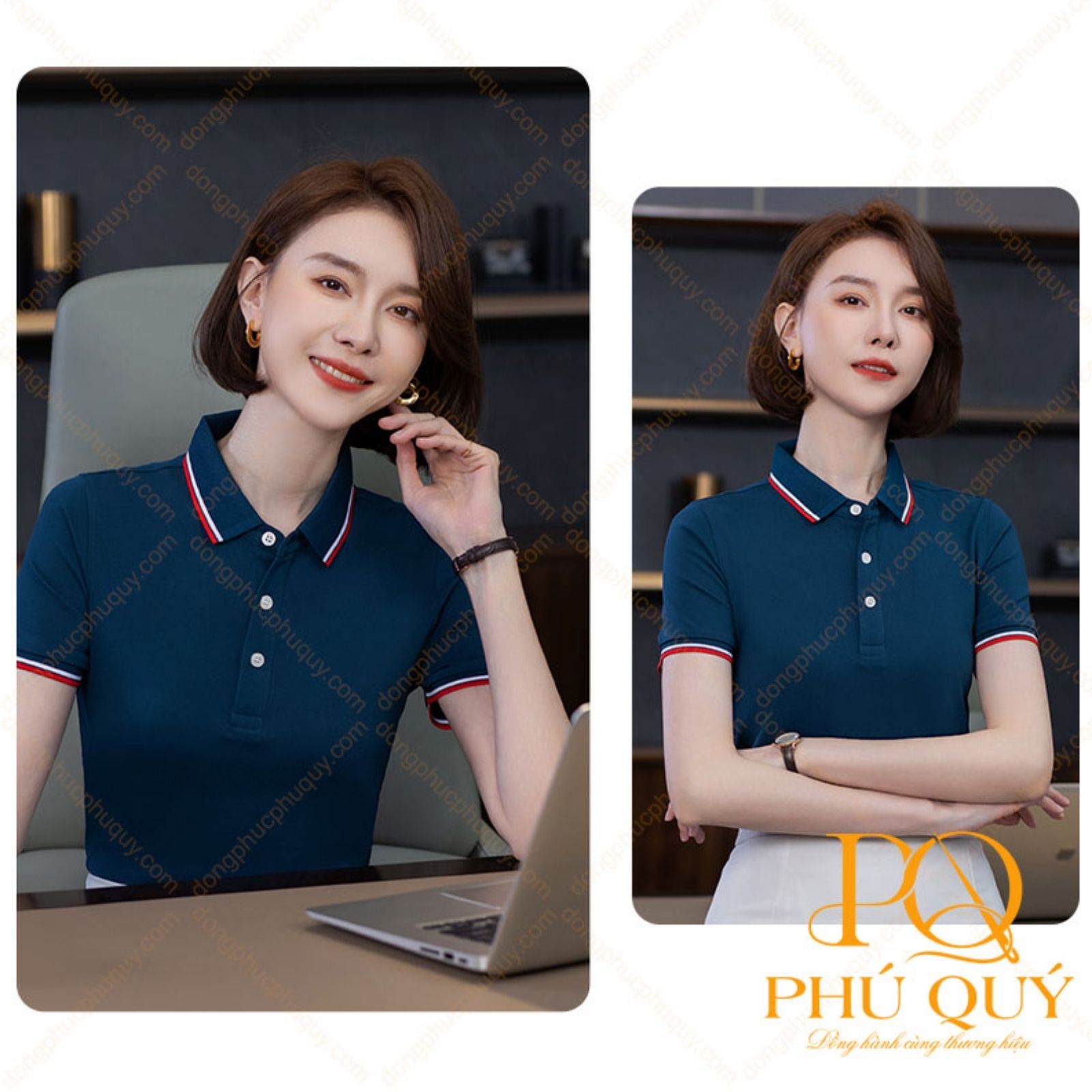 đồng phục tiệm làm móng cấp quản lý