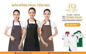 Tổng hợp các mẫu đồng phục tiệm nail đẹp theo từng vị trí