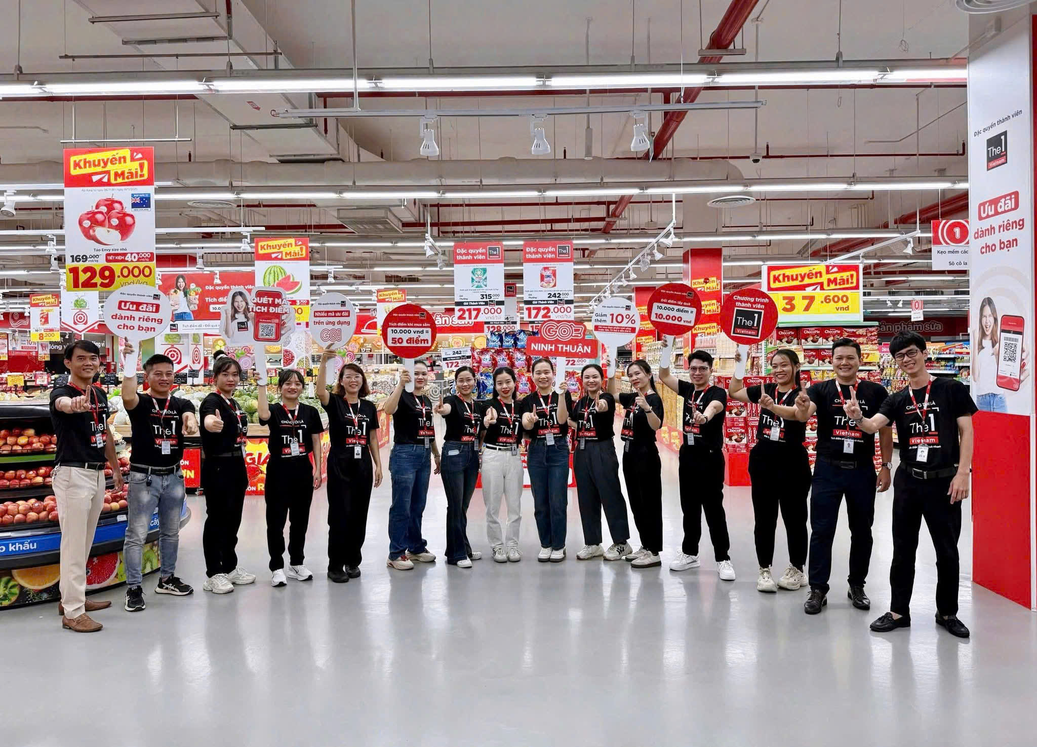 May đồng phục cho siêu thị An Lạc