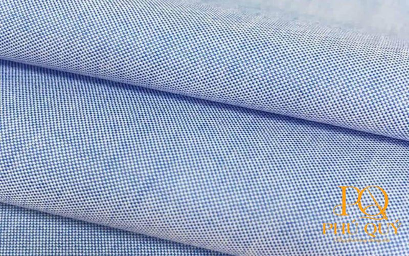 Vải Oxford may áo sơ mi nữ đẹp