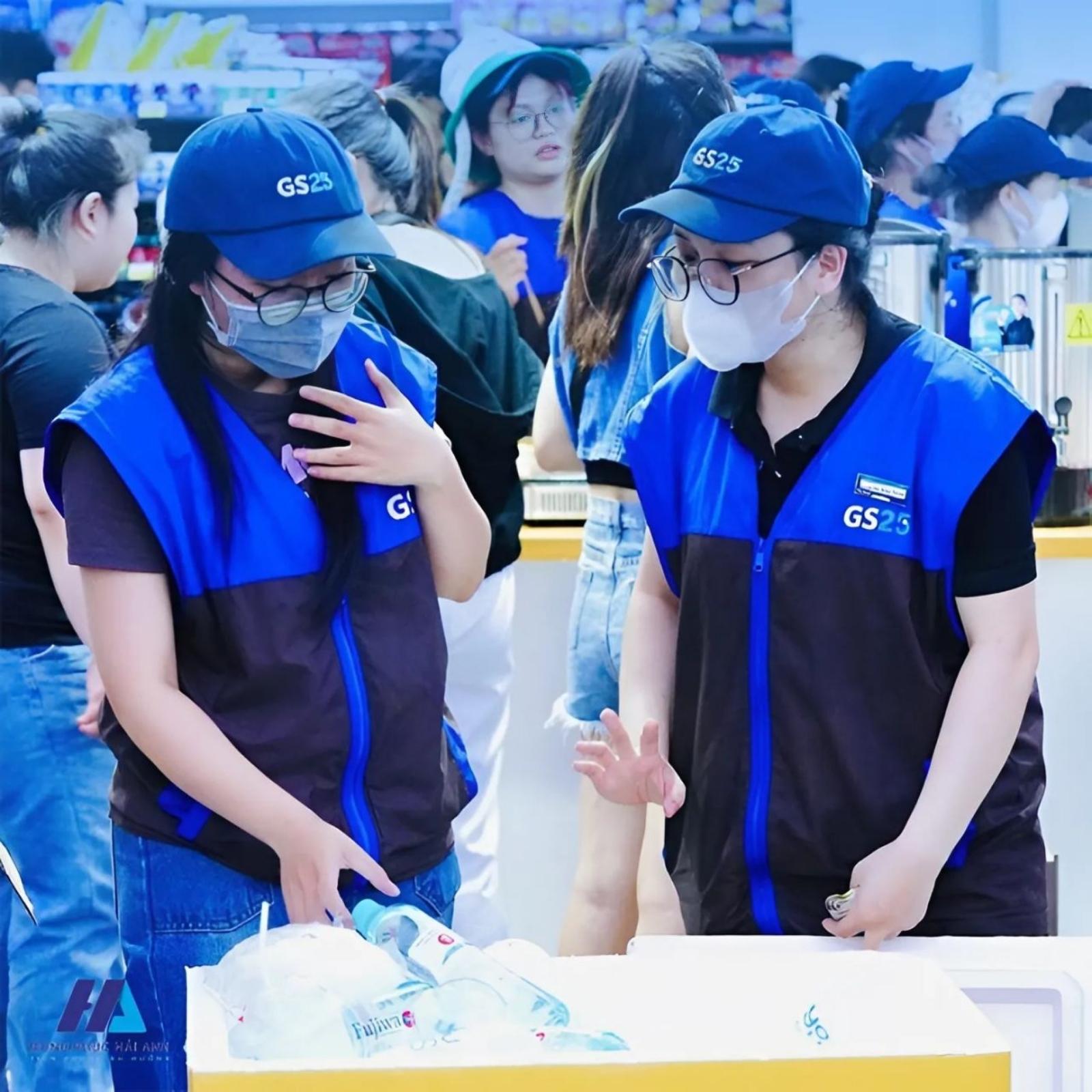 Áo gile đồng phục GS25