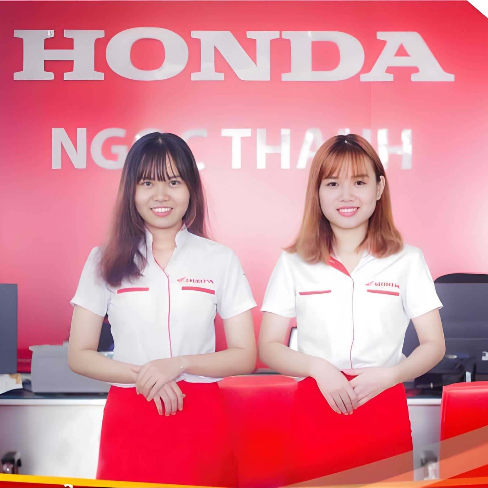Áo sơ mi đồng phục thợ honda