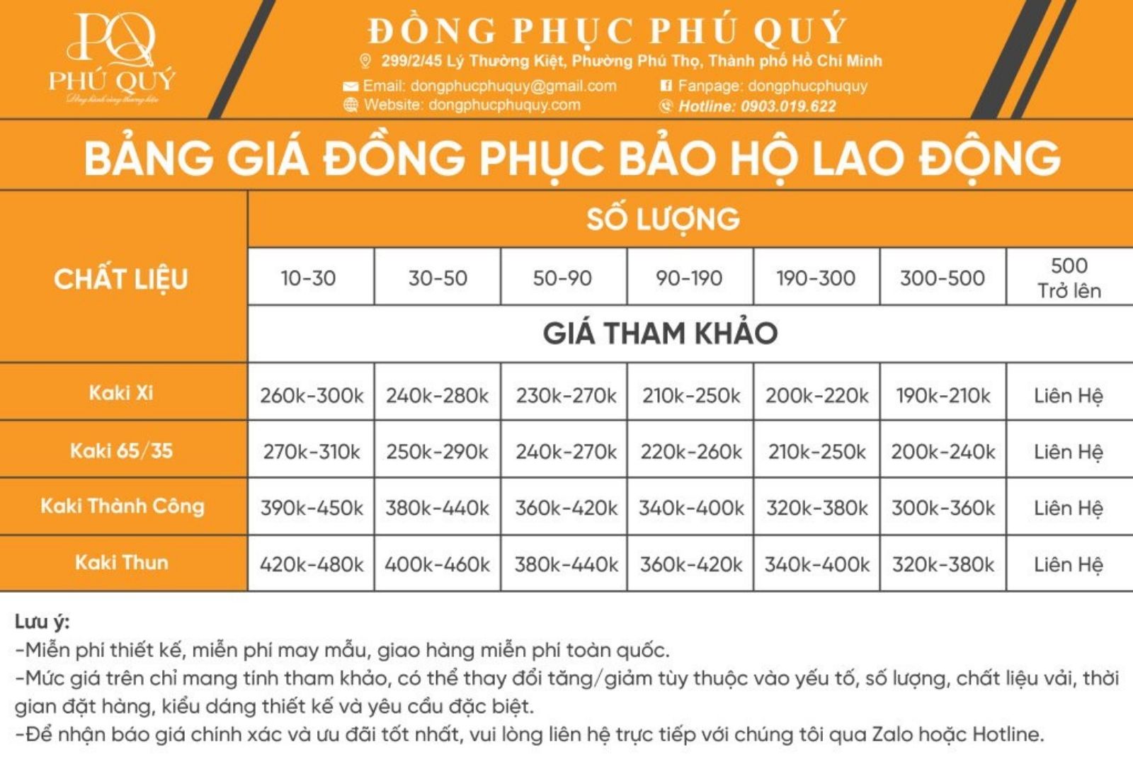 Giá may đồng phục honda ô tô bảo hộ cho kỹ thuật viên