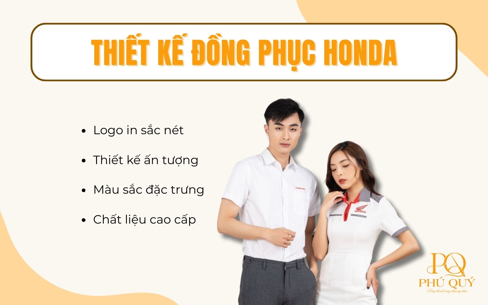 Tiêu chuẩn may áo đồng phục honda