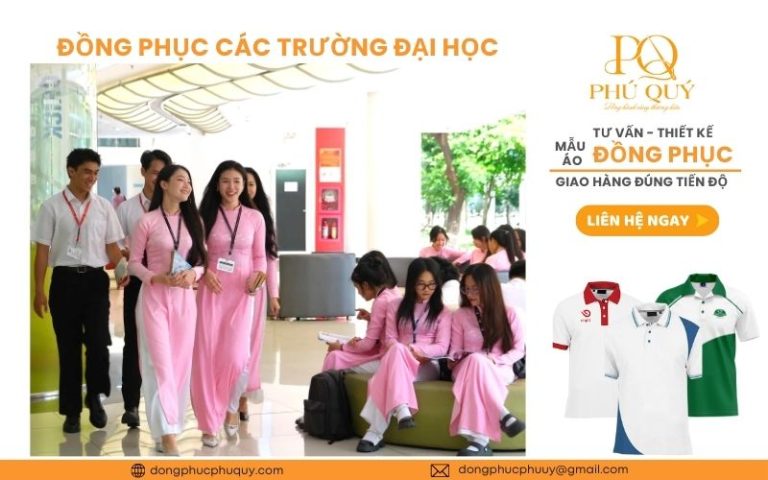 TOP mẫu đồng phục các trường Đại học ở TPHCM, Hà Nội nổi bật