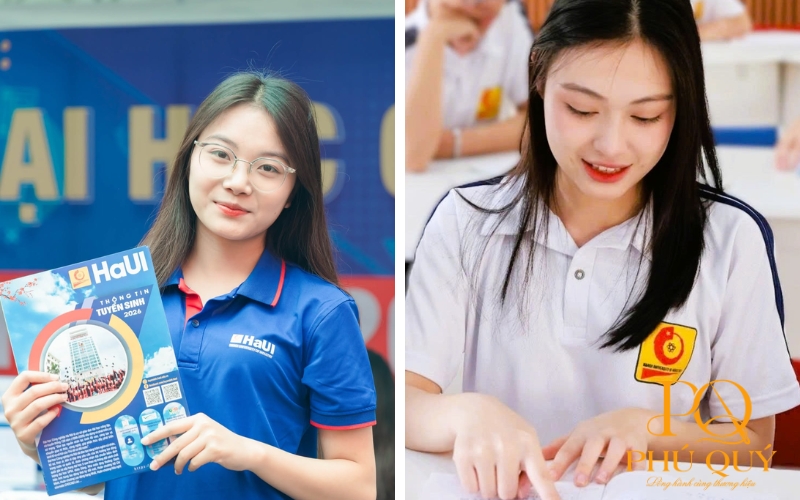 Mẫu đồng phục sinh viên Đại học Công nghiệp Hà Nội