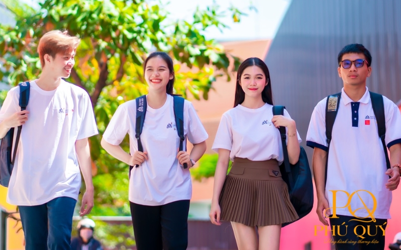 Thiết kế áo thun đồng phục Đại học Hoa Sen
