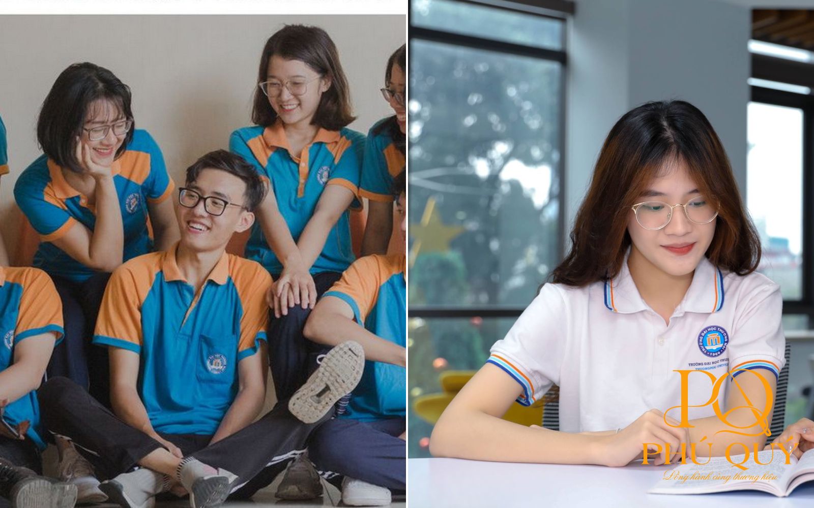 Áo thun đồng phục sinh viên Thương Mại Uni