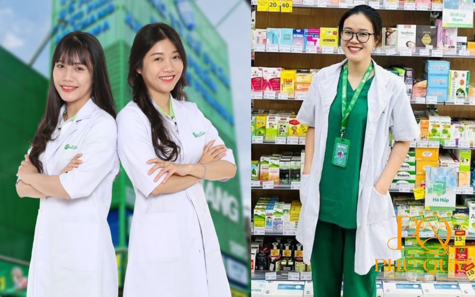 Áo dược sĩ nhà thuốc An Khang