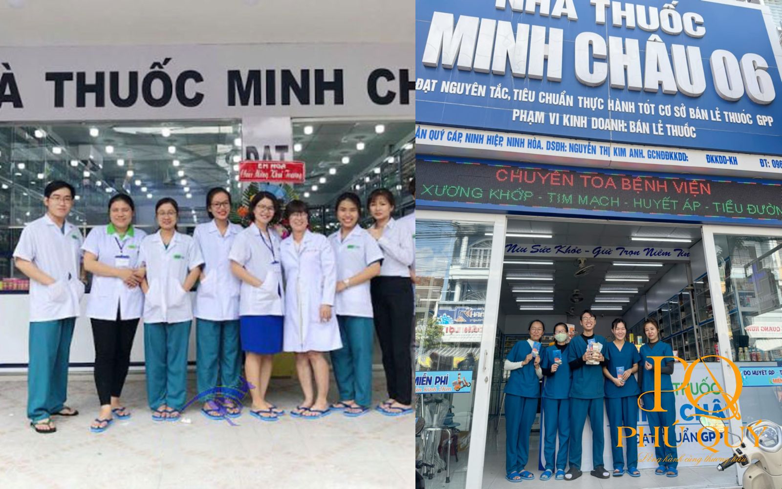 Trang phục nhà thuốc Minh Châu