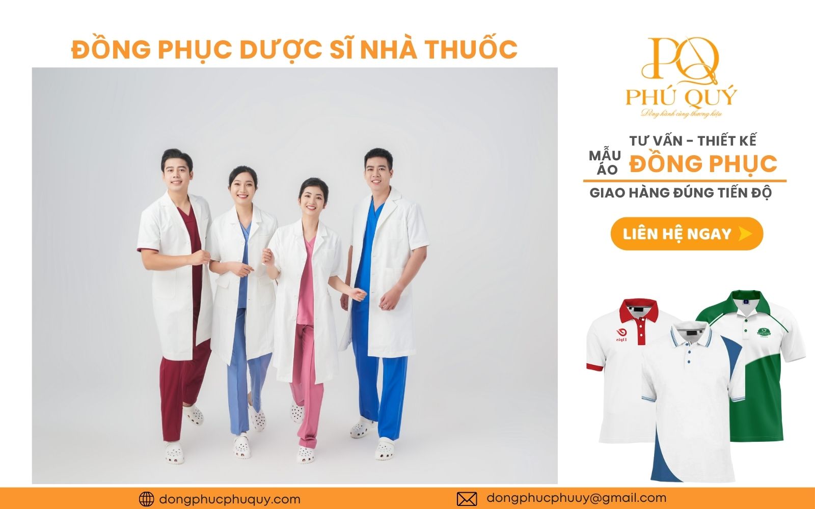 Top 10 bộ đồng phục dược sĩ đẹp và chuyên nghiệp tại các nhà thuốc