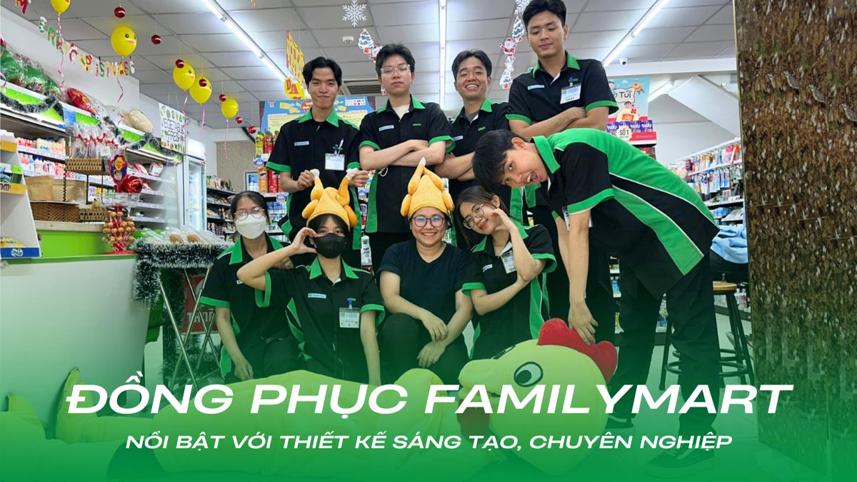 Màu sắc thương hiệu đồng phục FamilyMart