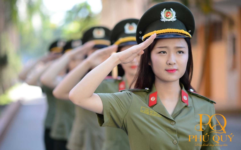 Đồng phục học viên Học viện An ninh Nhân dân