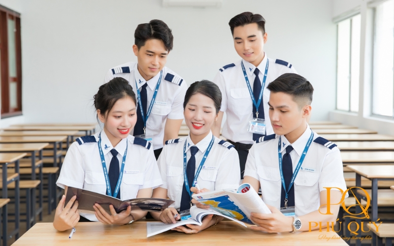 Đồng phục sơ mi trắng Học viện Hàng không Việt Nam