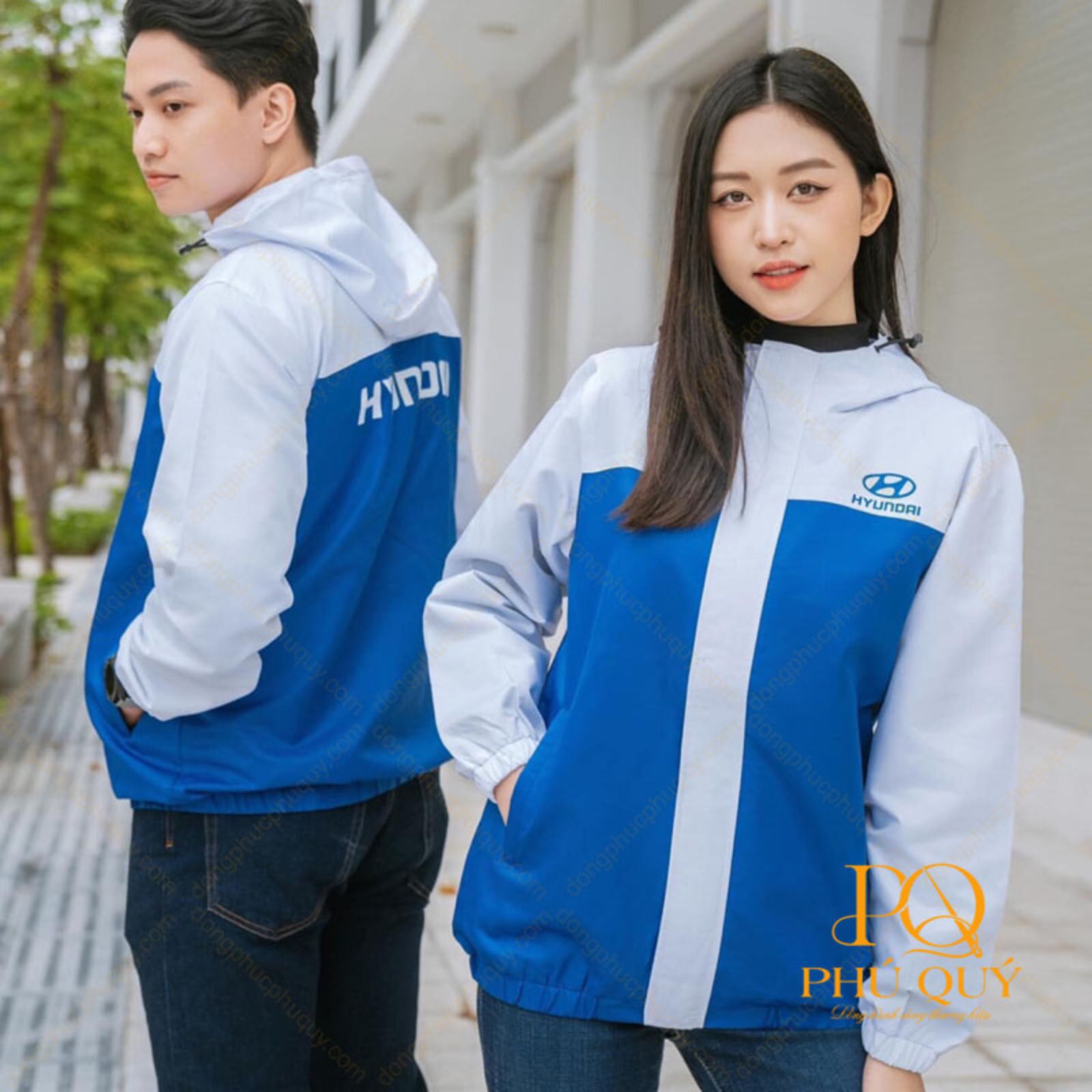 áo khoác đồng phục công ty Hyundai