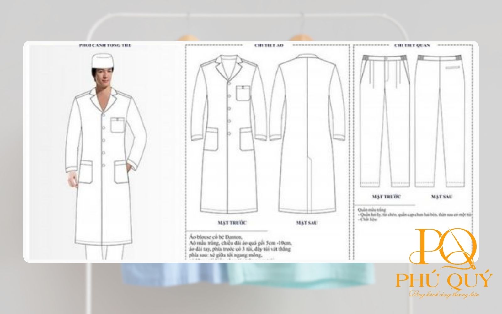 Đặc điểm của áo đồng phục dược sĩ