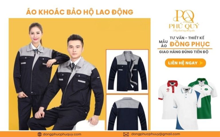 Tổng hợp các mẫu áo khoác bảo hộ lao động bền & chất lượng