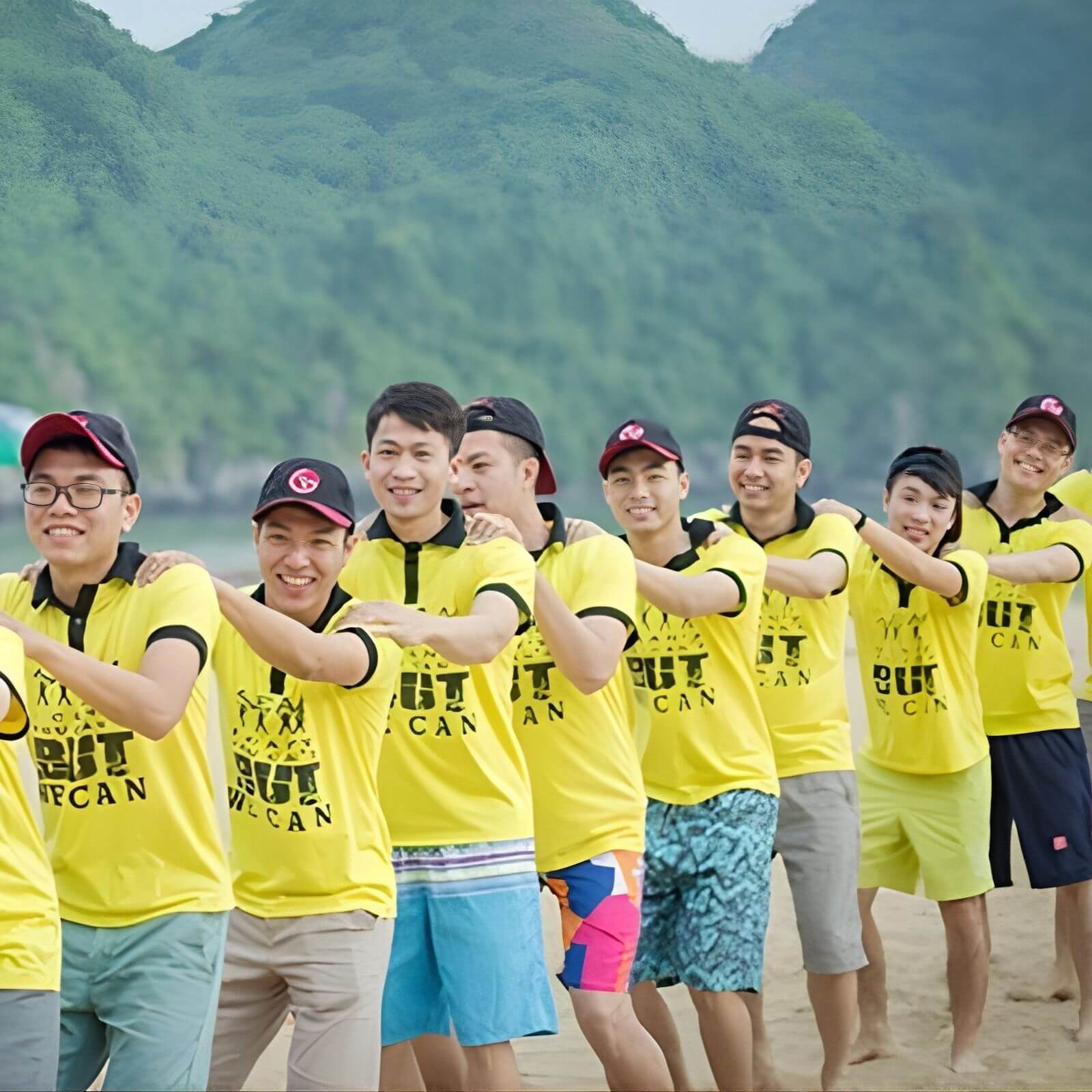 Mẫu đồng phục Thế Giới Di Động teambuilding 