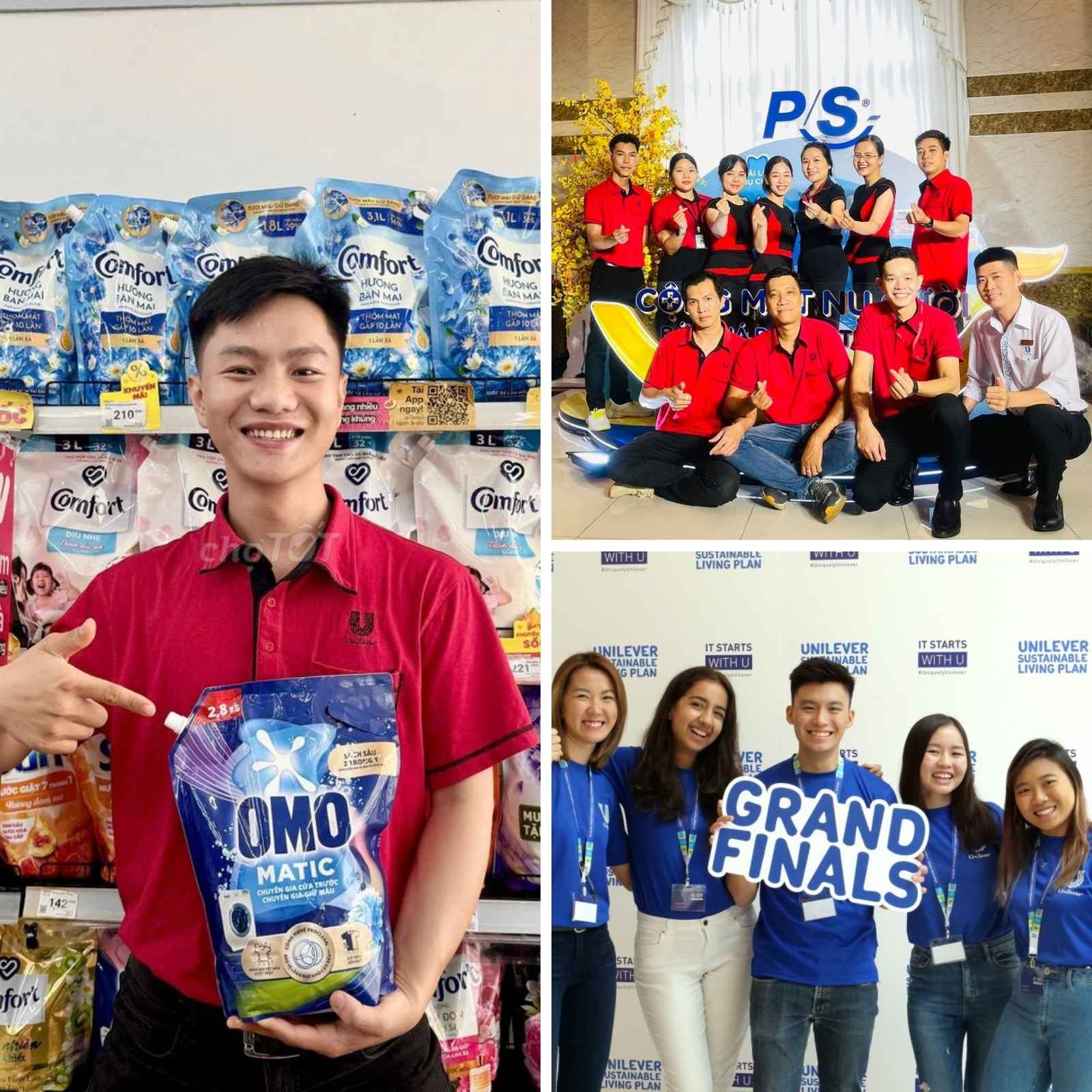 Đồng phục Unilever nhân viên sale