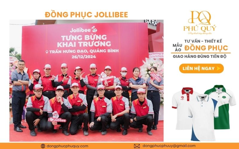 đồng phục Jollibee