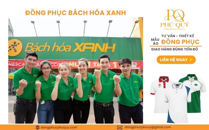 đồng phục nhân viên Bách Hóa Xanh