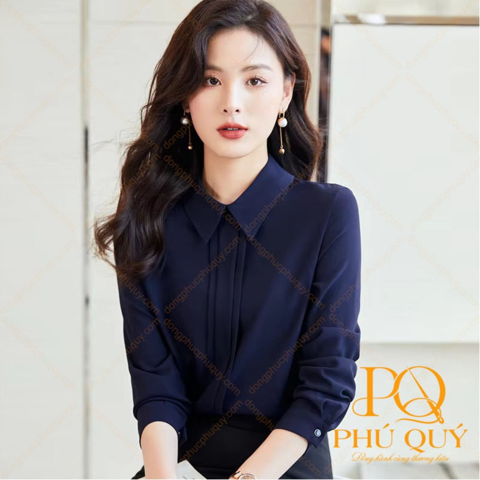 Áo sơ mi đồng phục nữ Áo sơ mi đồng phục nữ