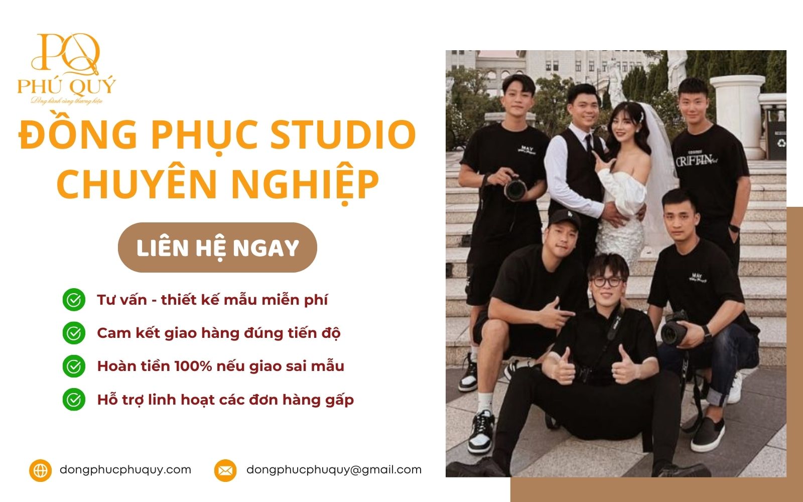 Xưởng Phú Quý cung cấp dịch vụ may đồng phục studio trọn gói, giá rẻ Xưởng Phú Quý cung cấp dịch vụ may đồng phục studio trọn gói, giá rẻ