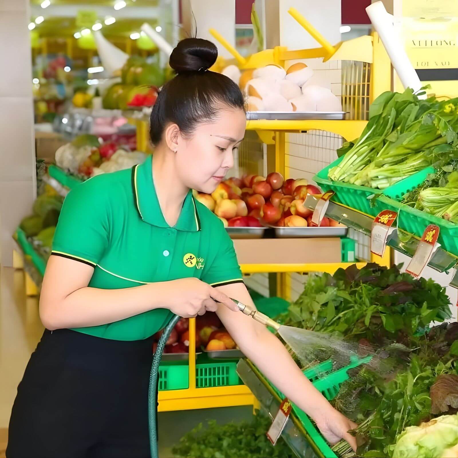 Thiết kế áo đồng phục siêu thị