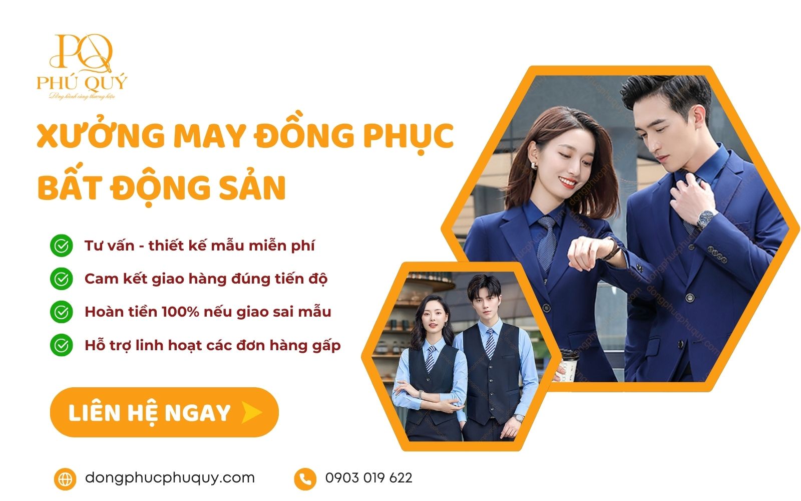 May đồng phục bất động sản Phú Quý May đồng phục bất động sản Phú Quý