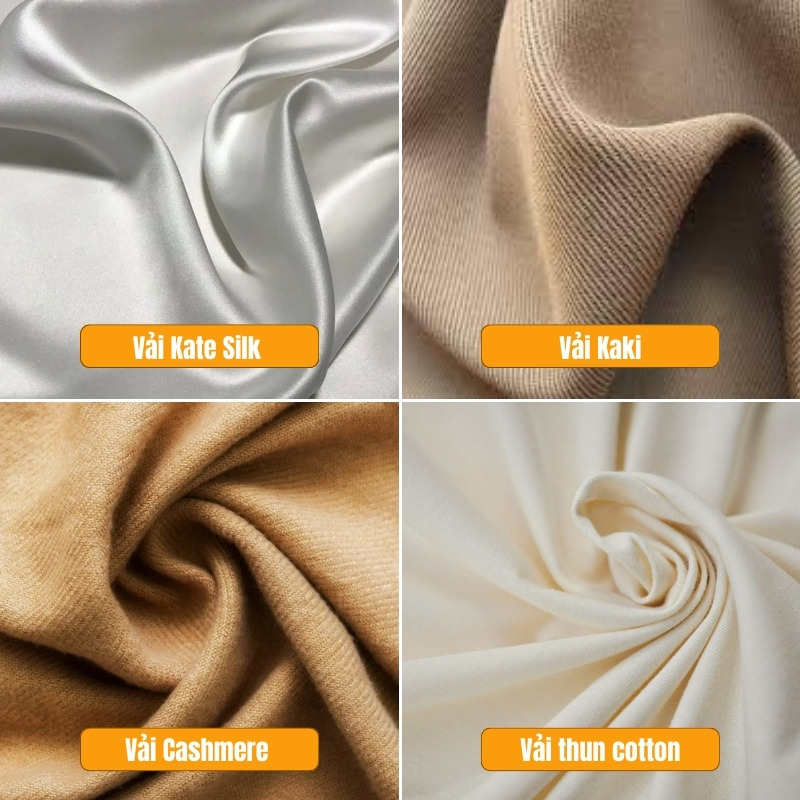 Tổng hợp các chất liệu may trang phục hàng không Tổng hợp các chất liệu may trang phục hàng không