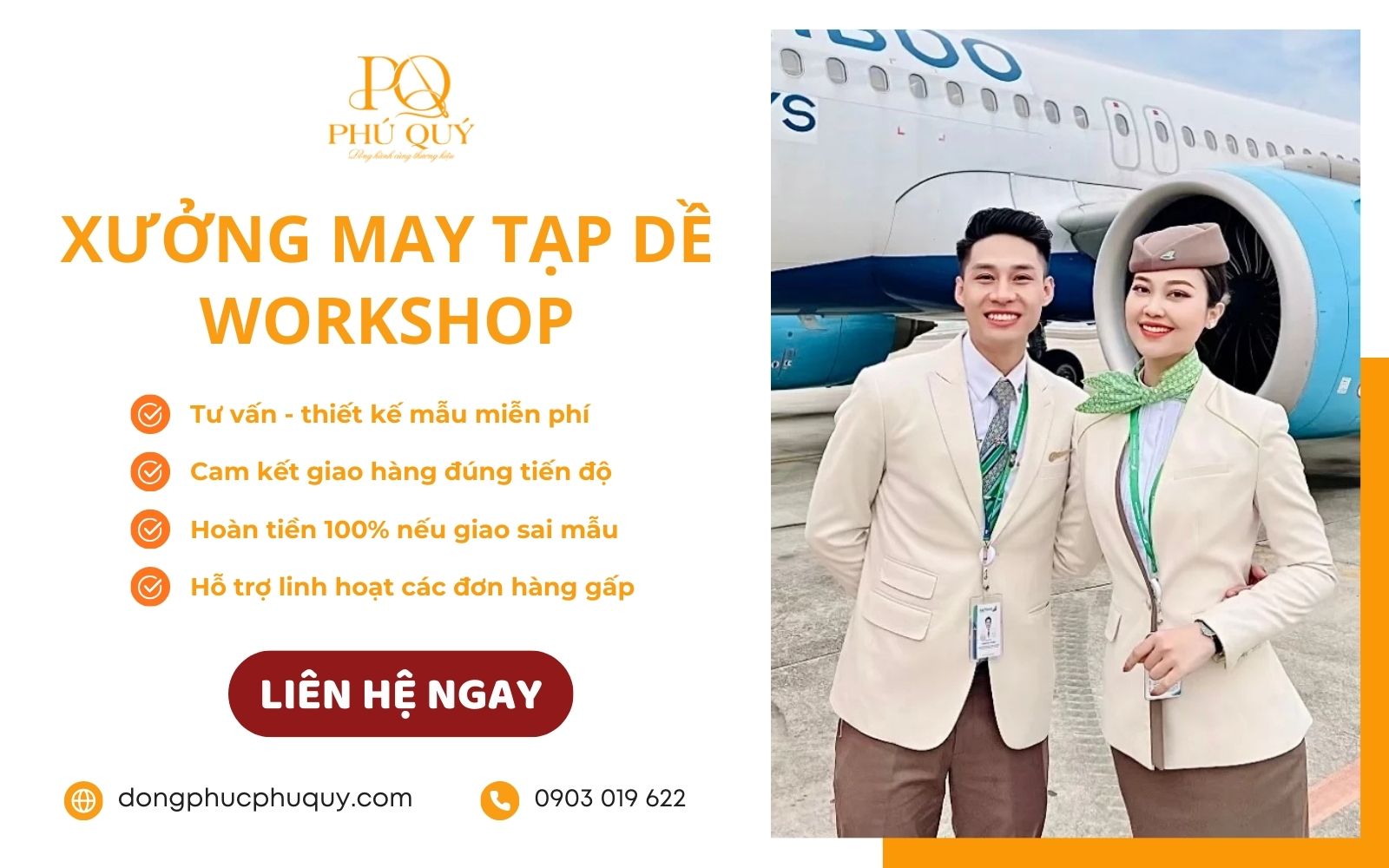 Đặt may đồng phục hàng không Phú Quý Đặt may đồng phục hàng không Phú Quý