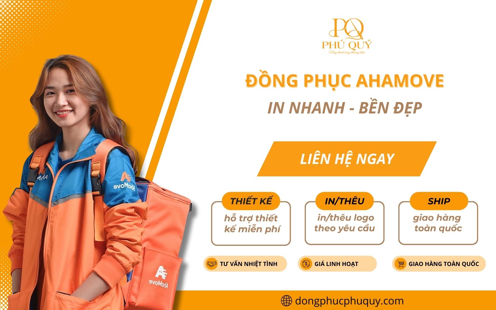 Xưởng may đồng phục ahamove Xưởng may đồng phục ahamove