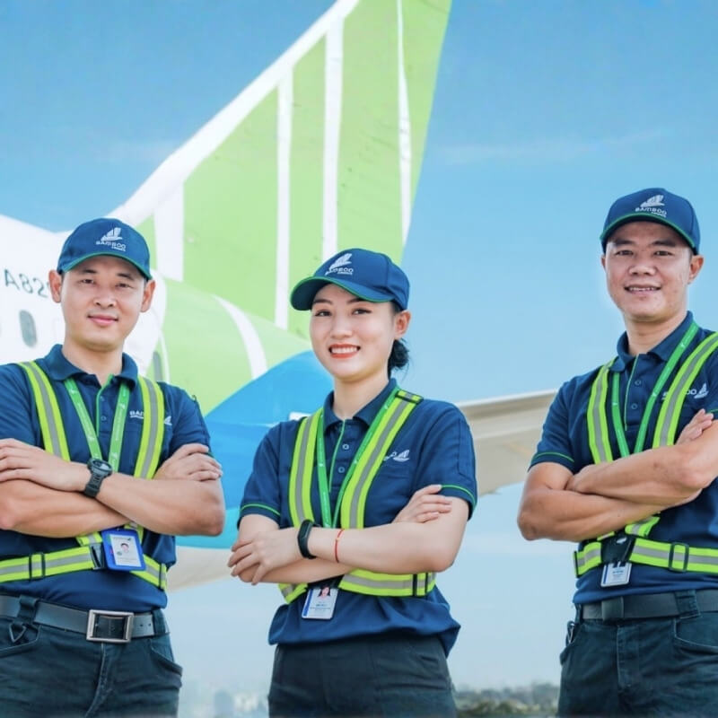 Đồng phục Bamboo Airways của kỹ sư Đồng phục Bamboo Airways của kỹ sư