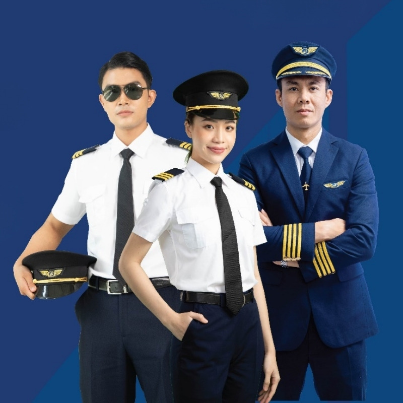 Trang phục phi công lịch lãm Trang phục phi công lịch lãm