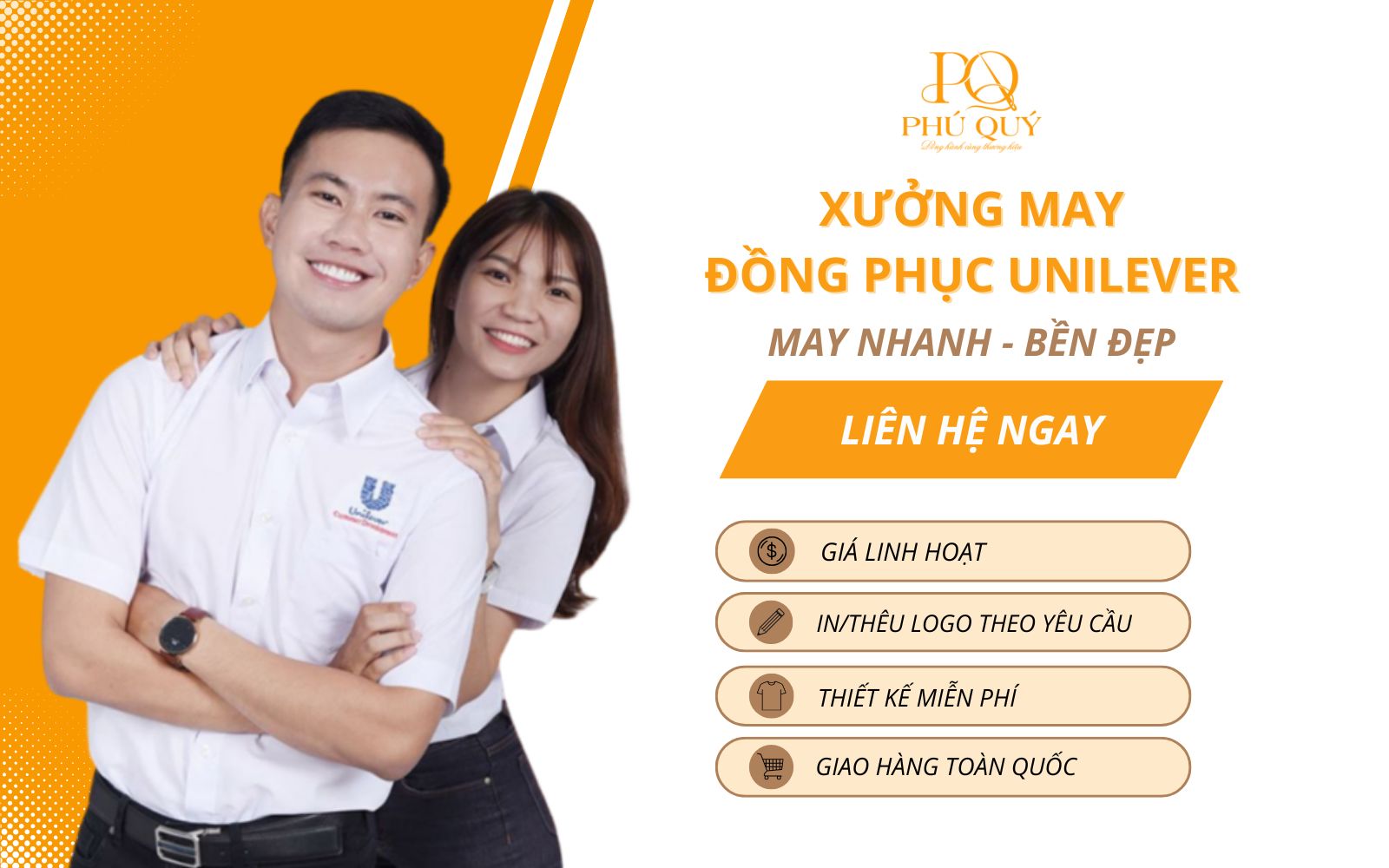 Xưởng may đồng phục Unilever